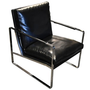 EUH - Y-1010 fotel fekete színben