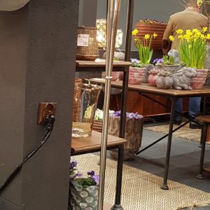 BDeco - Deluxe Silver I. állólámpa ~170 cm