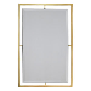 EUH - LW6853 design fali tükör arany színben 60x90 cm