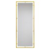 EUH - LW6853 design fali tükör arany színben 80x180 cm