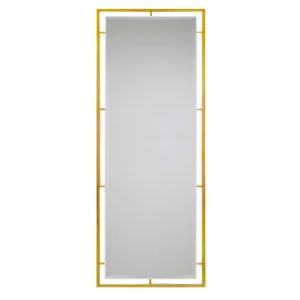 EUH - LW6853 design fali tükör arany színben 80x180 cm