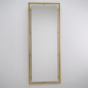 EUH - LW6853 design fali tükör arany színben 80x180 cm