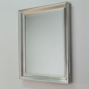 EUH - 2258D ezüst színű fali tükör 90x110 cm