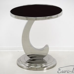 EUH - D002 lerakóasztal (fekete üveggel)