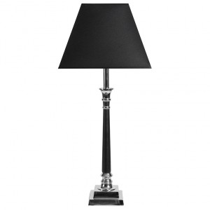 BDeco - Deluxe II. asztali lámpa black ~85 cm