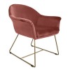 MOB - Form fotel pink velvet