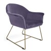 MOB - Form fotel purple velvet