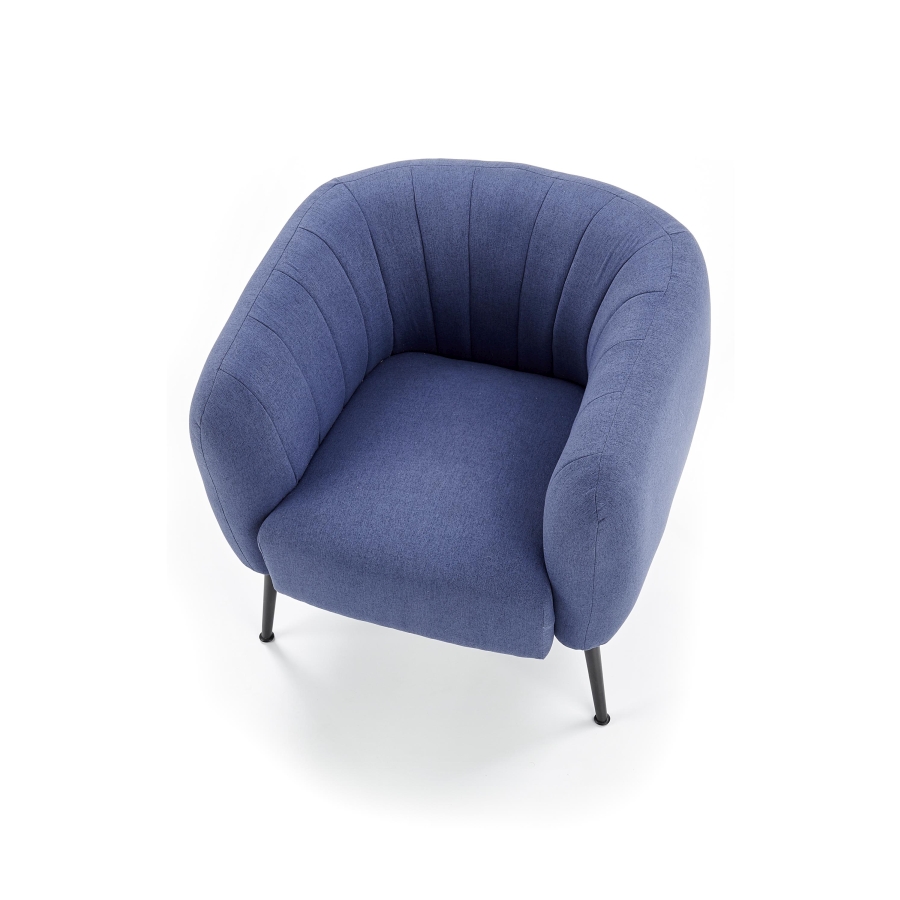 Halmar - Lusso fotel kék