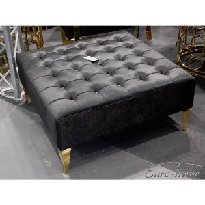 EUH - Fekete-arany puff kristályokkal "II."