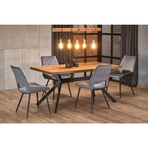 Halmar - K404 étkezőszék szürke