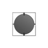 EUH - TOYJ19-383 design tükör 90x90 fekete