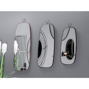 EUH - TOYJ19-092 design tükör 33x82 fekete