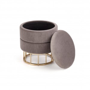 Halmar - Minty grey velvet