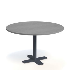 P - Spin kör étkezőasztal beton