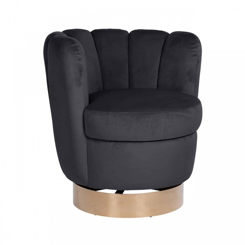 RI – S4498 forgó fotel (fekete) 1