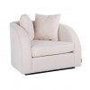 RI - S5123 fotel white velvet