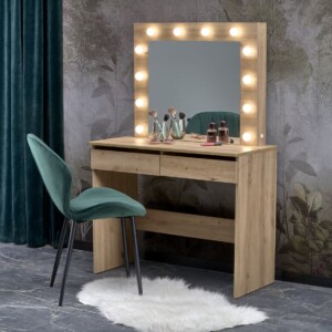 Halmar - Hollywood fésülködőasztal világítással