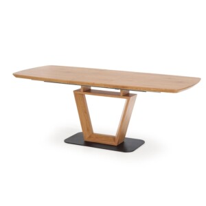 Halmar – Blacky bővíthető laminált étkezőasztal 160-220 – golden oak AKCIÓ
