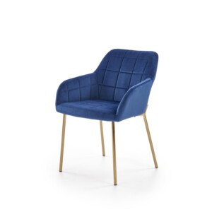 Halmar – K306 étkezőszék – dark blue-1db AKCIÓ