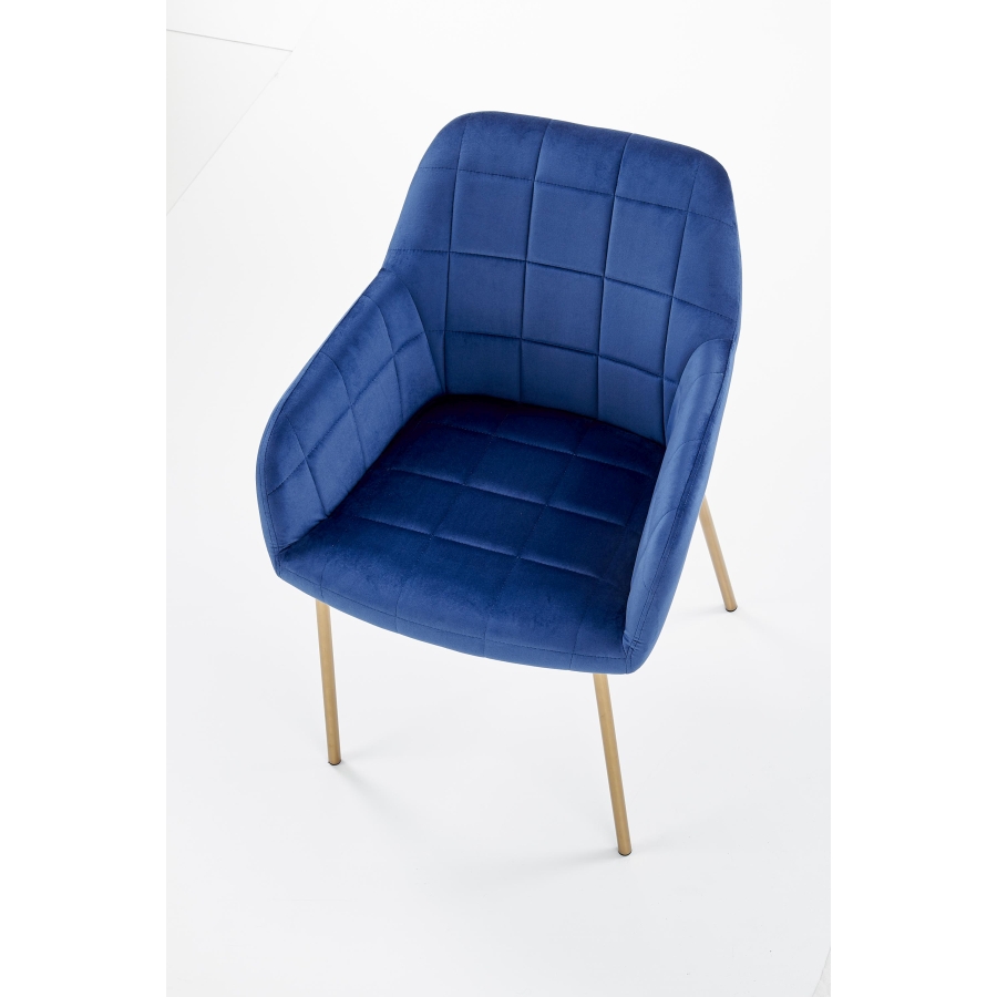 Halmar – K306 étkezőszék – dark blue-1db AKCIÓ - Image 2