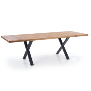 Halmar – Xavier | fafurnéros bővíthető étkezőasztal 160-250 – light oak AKCIÓ